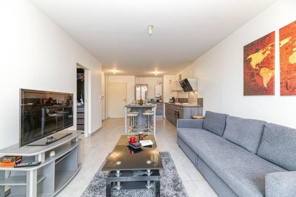 Bel Appartement-Garage Prive-Balcon-Wifi Fibre Rhut Exterior foto