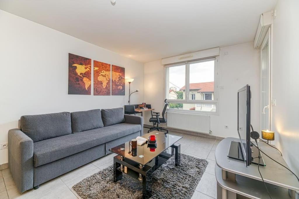 Bel Appartement-Garage Prive-Balcon-Wifi Fibre Rhut Exterior foto